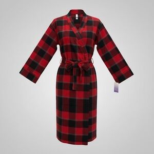 Stars Above Red and Black Checkered Robe